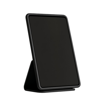 Black Tablet in a Protective Stand Display png