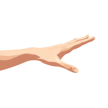 A Pale Hand Reaches Outward Against A Black Background png