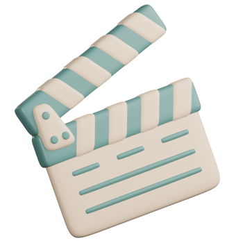 3d Illustration of Film Reel png