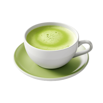 Realistic Colorful Teacup Illustration on Transparent Background png