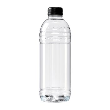 Isolated Water Bottle Design in with Transparent Background png