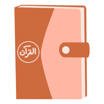 Hand drawn illustration of Quran png