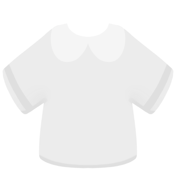 white shirt on transparent background png
