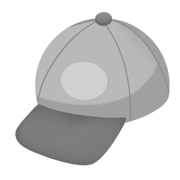 baseball cap icon, cartoon style png