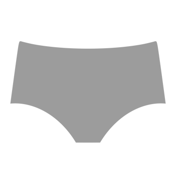 a gray underwear on a transparent background png