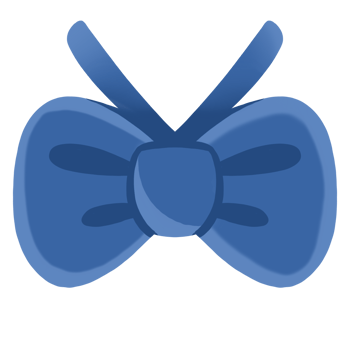 blue bow tie clip art png