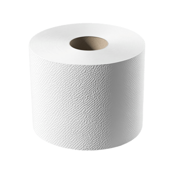 a roll of toilet paper white png