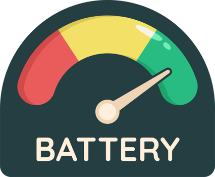 parameter speedometer battery png