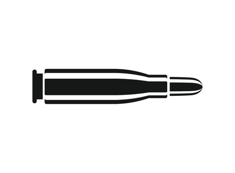 Bullet icon illustration isolated on white background vector