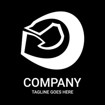 Letter O logo design, for company, stickers, t-shirts, etc. Simple and sporty letter logo design. vector