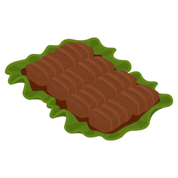 Delicious Samgyeopsal food vector