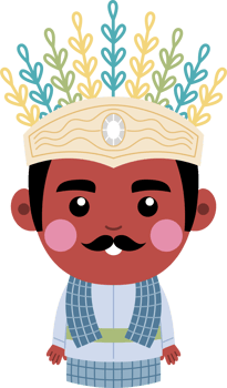 traditional mascot ondel ondel png