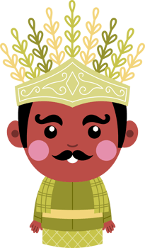 male red ondel ondel png