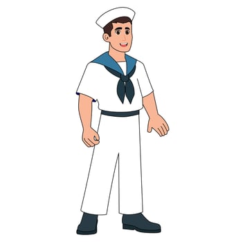 Cartoon New Marine Vectors Illustration