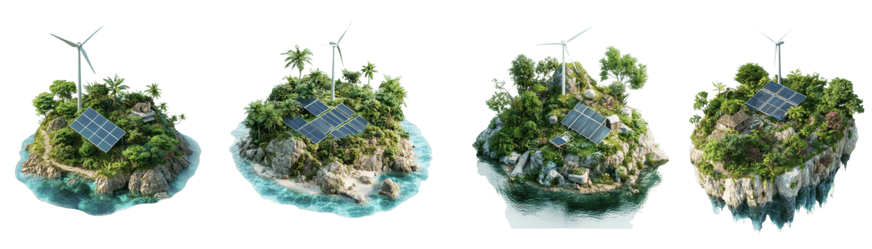Island Paradise Sustainable Energy Sources png