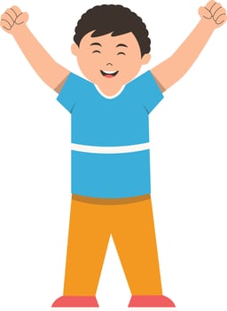 World Children Day in Flat Design vector