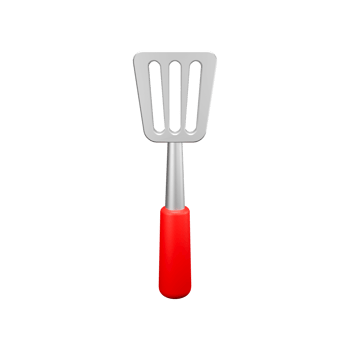 a 3d rendered illustration of spatula png