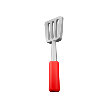 a 3d icon render spatula png