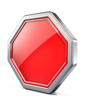 stop sign red stop sign on transparent background png