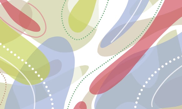 Abstract background with colorful shapes and lines vector