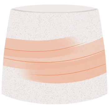Illustration of Strips Decoration Pastel Color Glass png