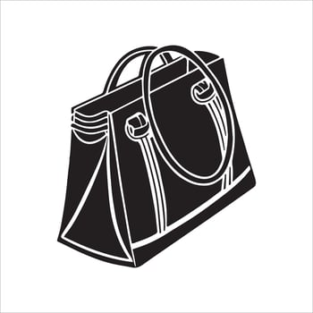 Design Handbag Icon Style vector