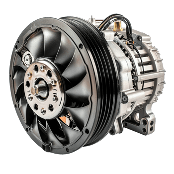 Automotive AC Compressor Powerful Cooling System Auto Part, png