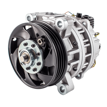 Automotive Compressor Detailed View Powerful Engine png