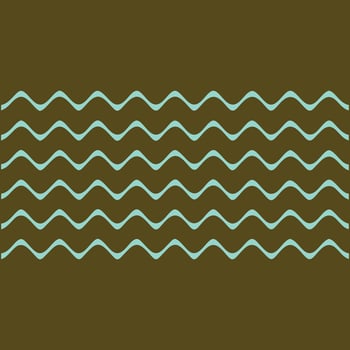 Geometric Curvy Waves Seamless repetitive Pattern. vector