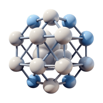 3D Model of Molecular Structure Abstract Background Image png