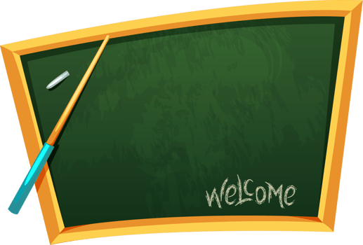 Clip art welcome blackboard clipart png