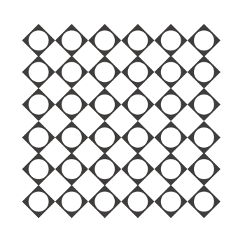 Geometric circle pattern png