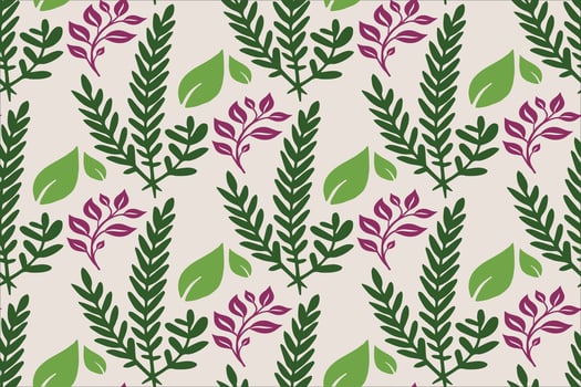 Elegant floral seamless pattern for wrapping gifts vector