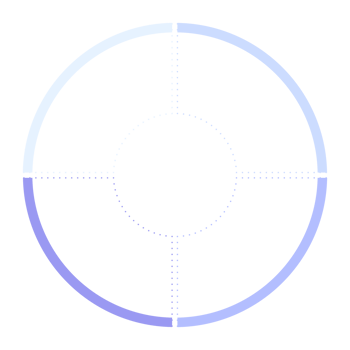 Infographic with 4 steps, blue tone. for presentation. png