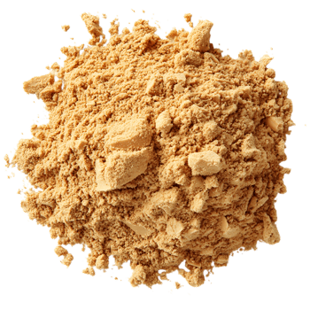 a pile of brown powder on a transparent background png
