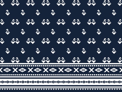 Ethnic boho seamless pattern. Embroidery on fabric. Patchwork texture. Weaving. Traditional ornament. Tribal pattern. Folk motif. Can be used for wallpaper, textile vector
