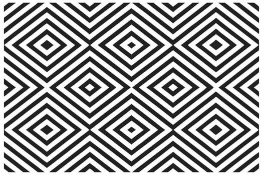 Seamless Abstract Geometric Pattern Featuring Interlocking Shapes vector