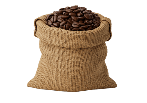 coffee beans isolated on white png