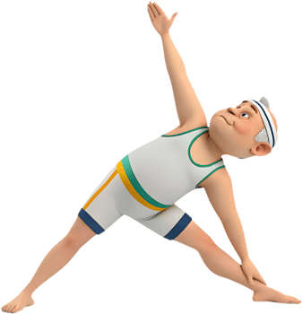 Dynamic Gymnastics Poses Featuring Balance, Agility, and Grace. . png