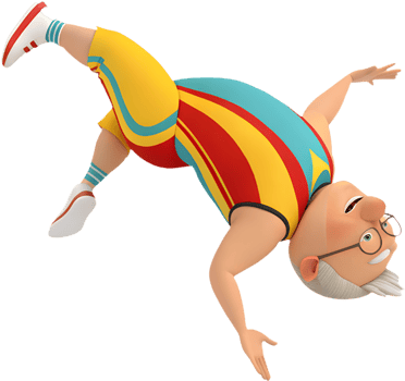 Artistic Gymnastic Performance Clipart for Sports-Themed Projects. . png