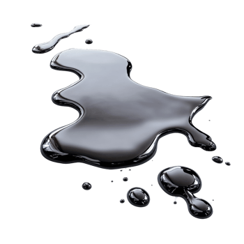 Liquid Metal Spilled Across Dark Background png