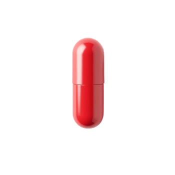 Single Red Capsule png