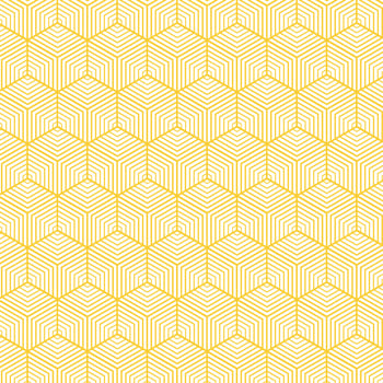 Trendy Gold Polygon Geometric Seamless Pattern. A Chic Background for Textile Printing. Decorative Stationery. Wrapping Papers. And Wallpapers. vector