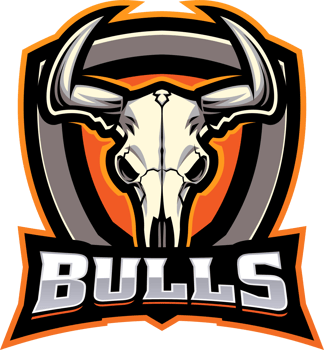 Bull skull esport mascot png