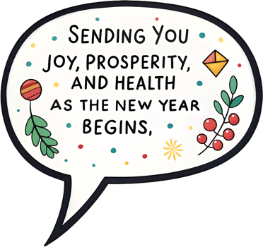 Celebrate Chinese New Year with Elegant Festive Greetings. . png