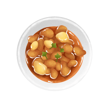 thai food illustration, Mussaman Curry png