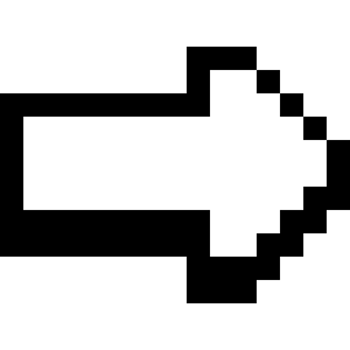 leisure games Icon. Pixel arrow. Joystick controls button png