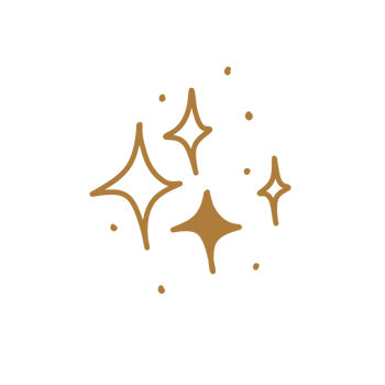 Sparkles and Stars, Gold color. png