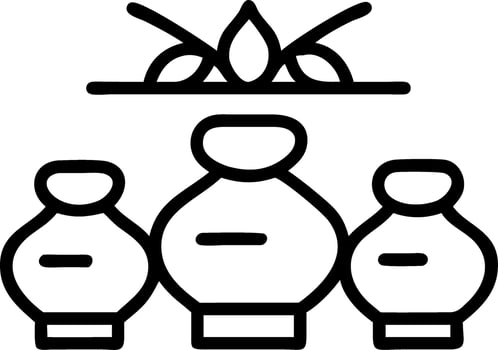 Glossy Seollal Traditional Ancestral Ritual Background vector