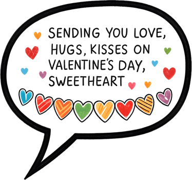 Valentines phrase clipart with beautiful heartwarming graphic messages. . png